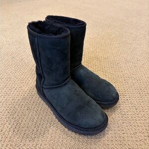 Classic Genuine Ugg Black Boots